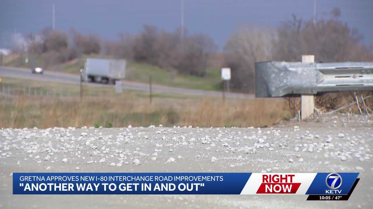 'Another way to get in and out': Gretna City Council approves I-80 interchange road improvements