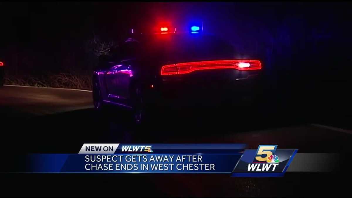 Driver on the run after police chase