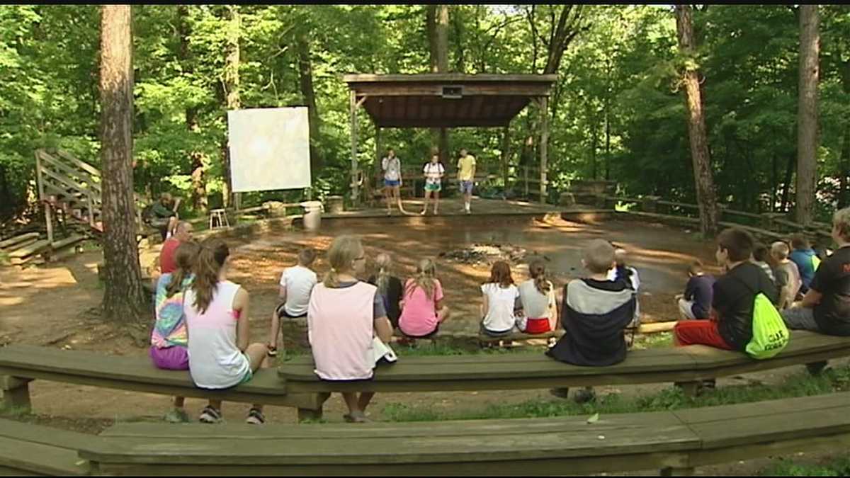 Camp Corral children from military families