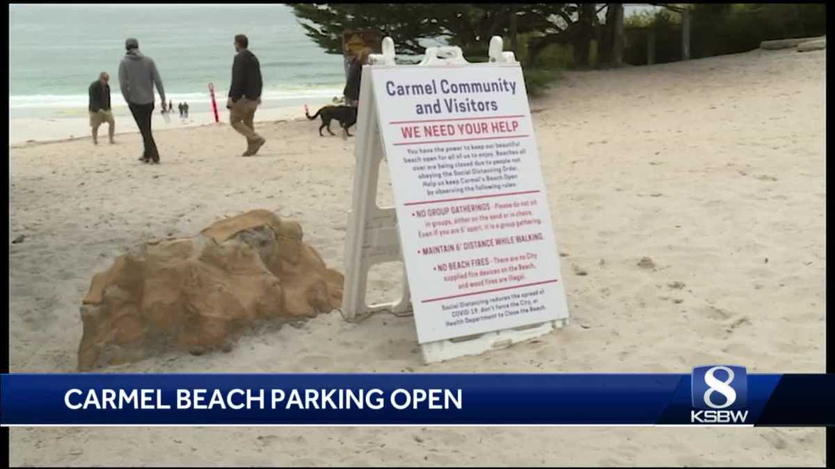 Carmel Beach parking reopens after Easter weekend closure