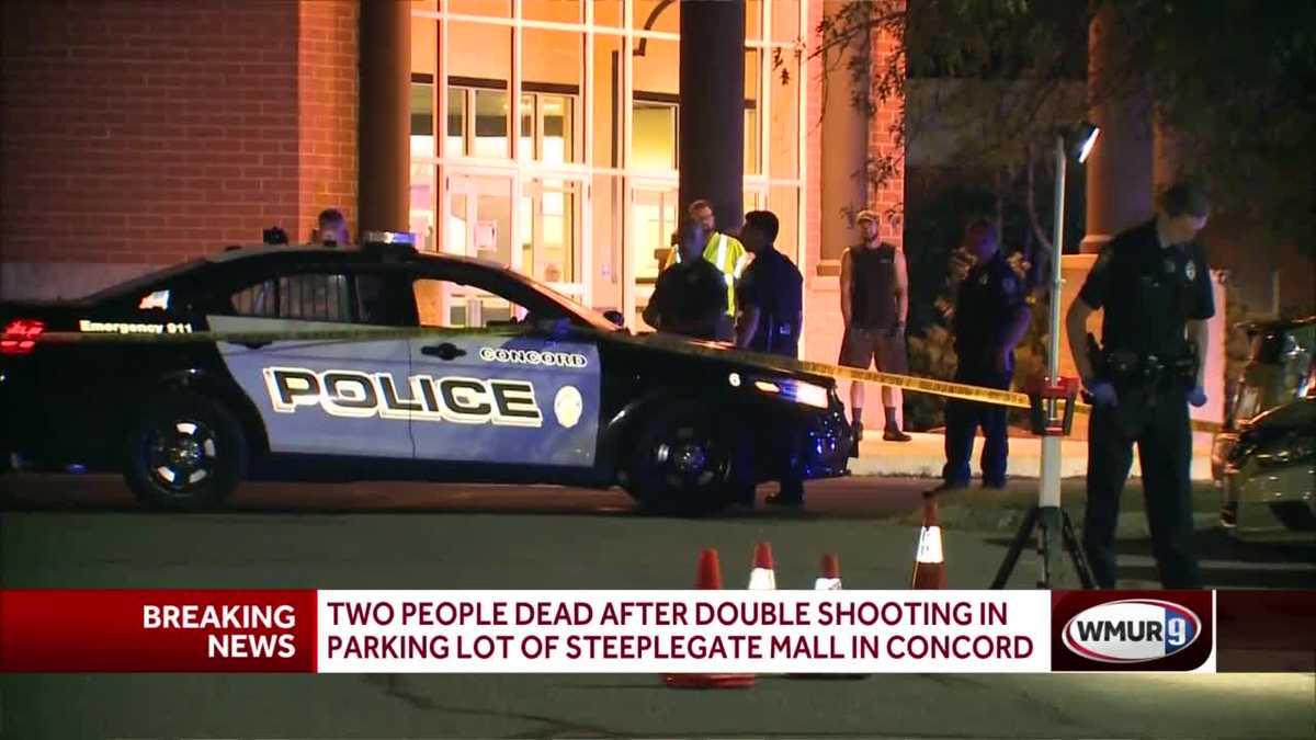 Two people dead following double shooting at Concord mall