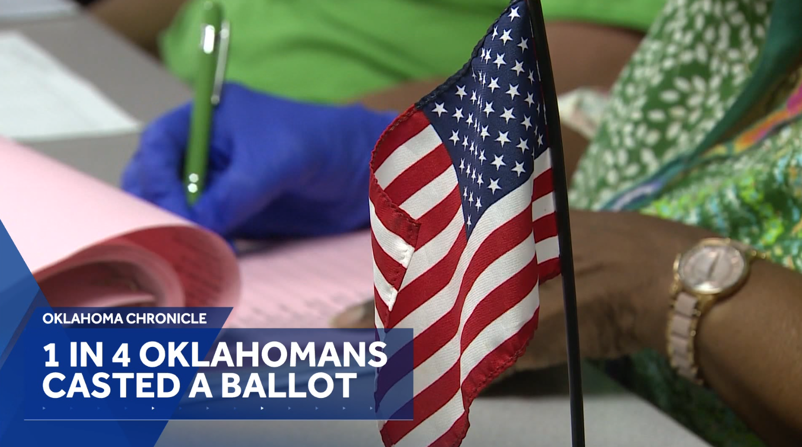 koco.com - Evan Onstot - Oklahoma Chronicle: What contributed to the low voter turnout during the primary election?