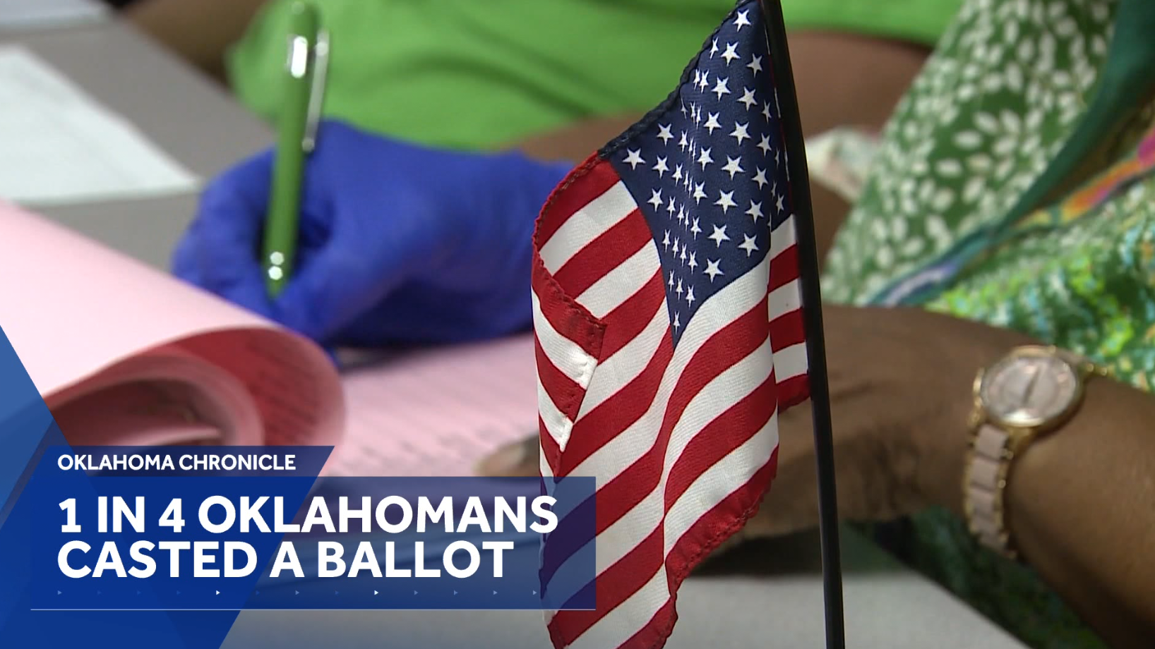 Oklahoma Chronicle: What contributed to the low voter turnout during the primary election?
