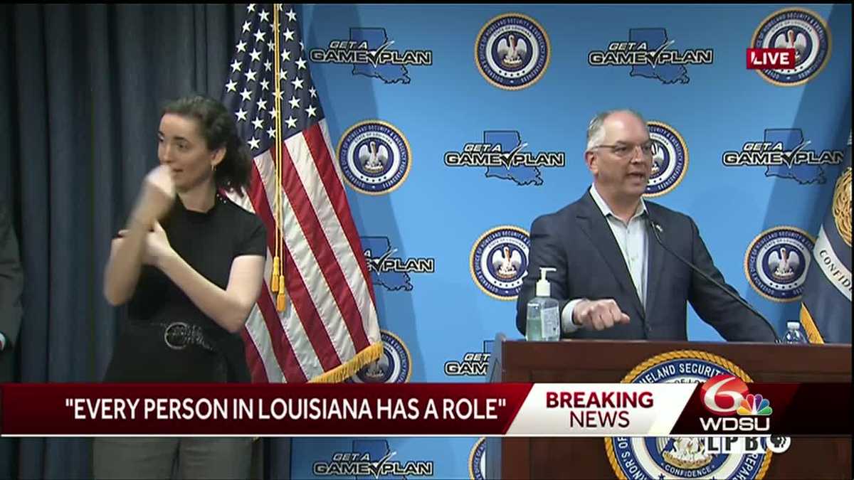 Louisiana governor It's New Orleans mayor's decision to be more