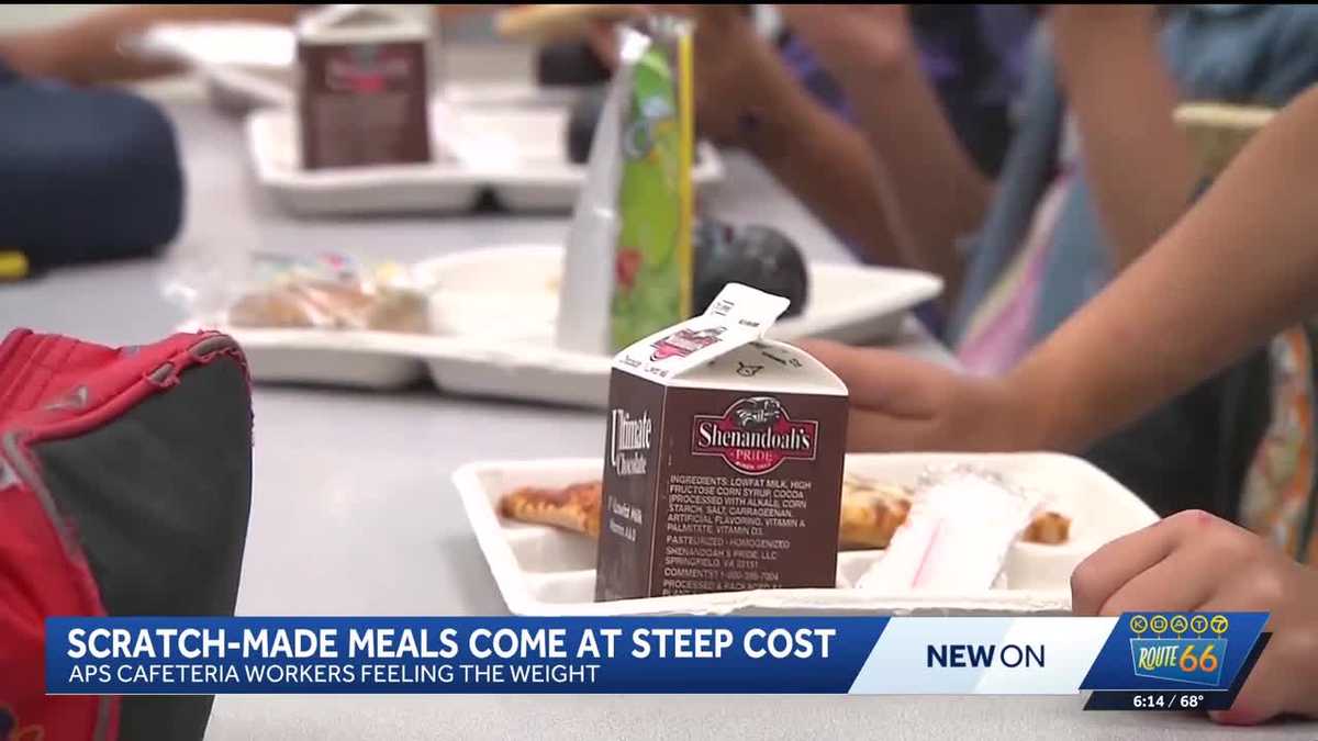 APS scratch-made meals leaving cafeteria workers feeling the weight