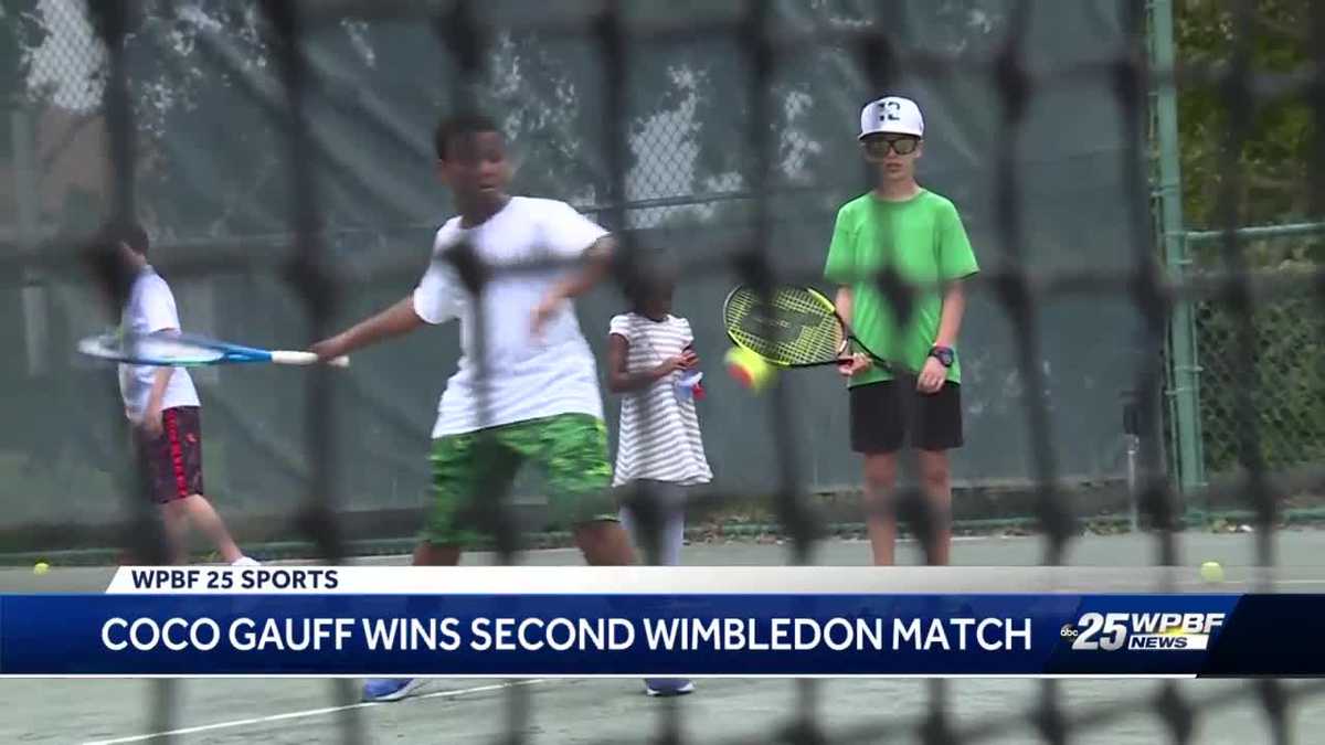 Local teenage tennis pro keeps winning at Wimbledon