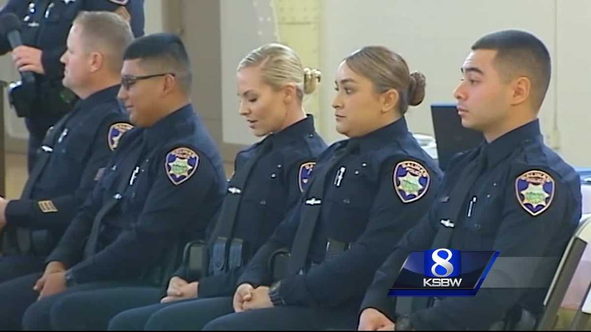 The Salinas police department held one of its biggest swearing in