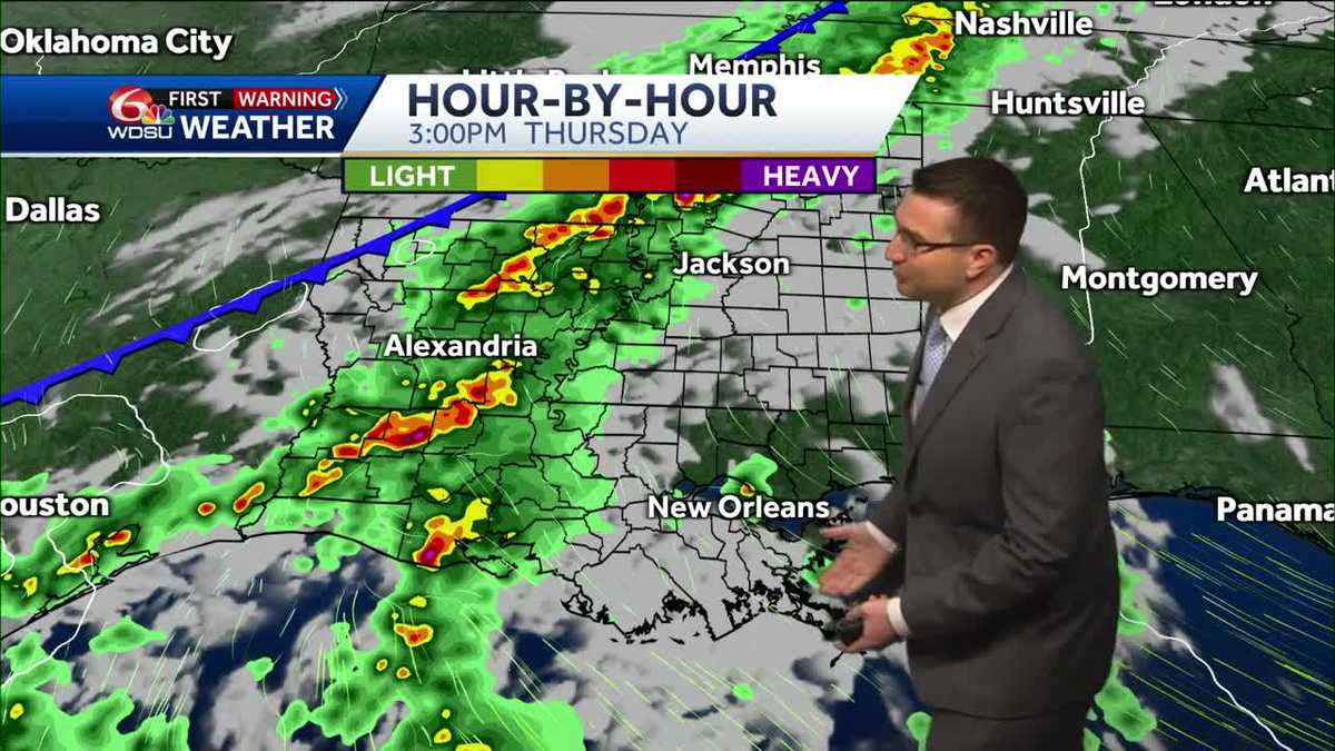 Cloudy and warm with showers possible