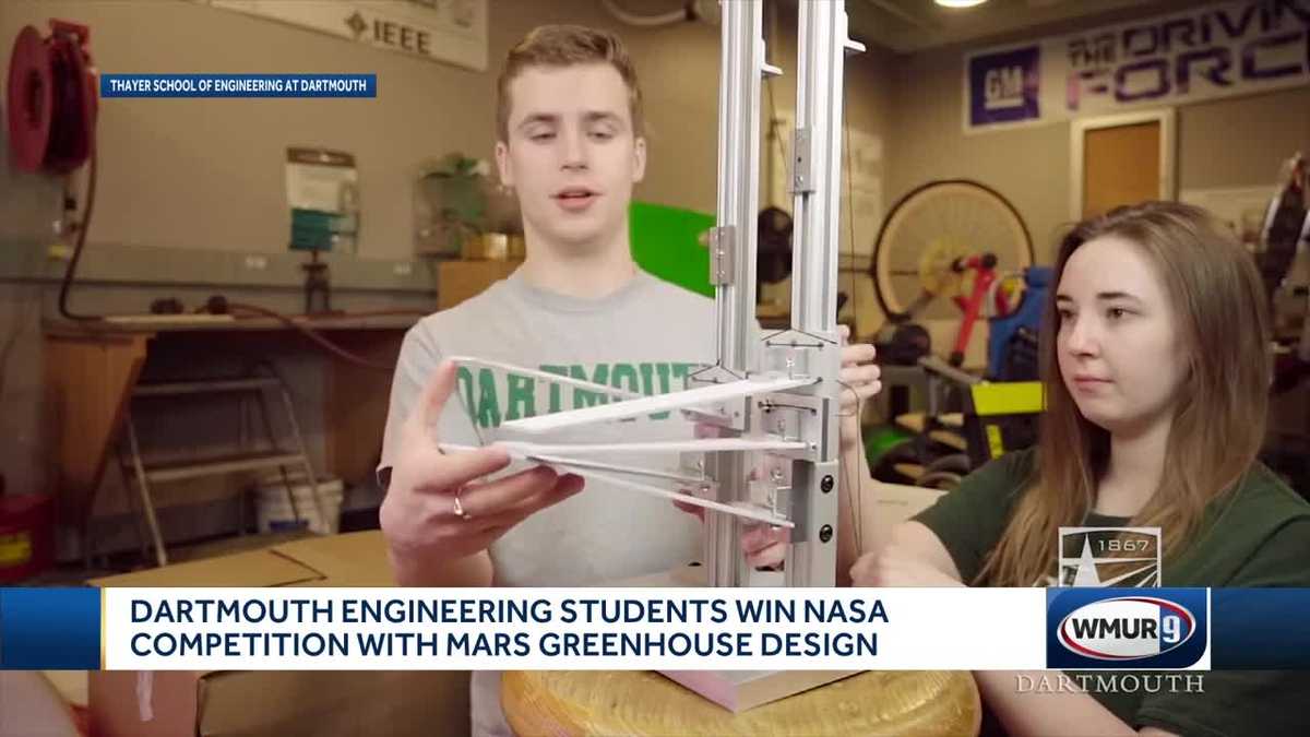Dartmouth students win Mars greenhouse NASA challenge