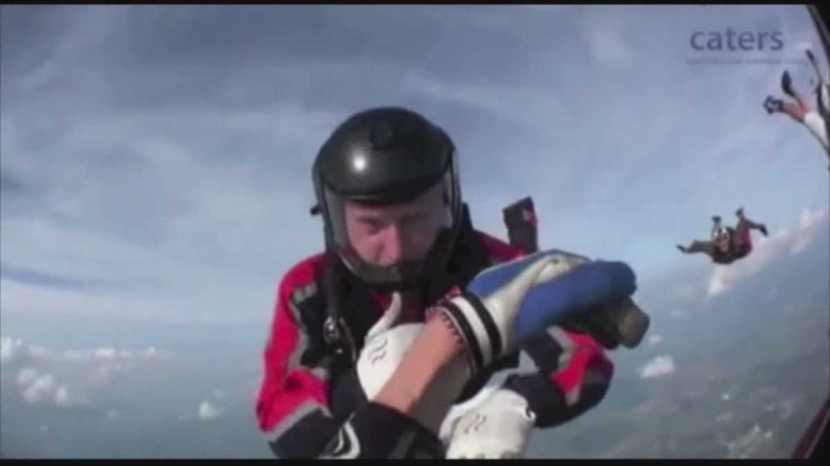 Skydiver Knocked Unconscious Rescued In Mid Air