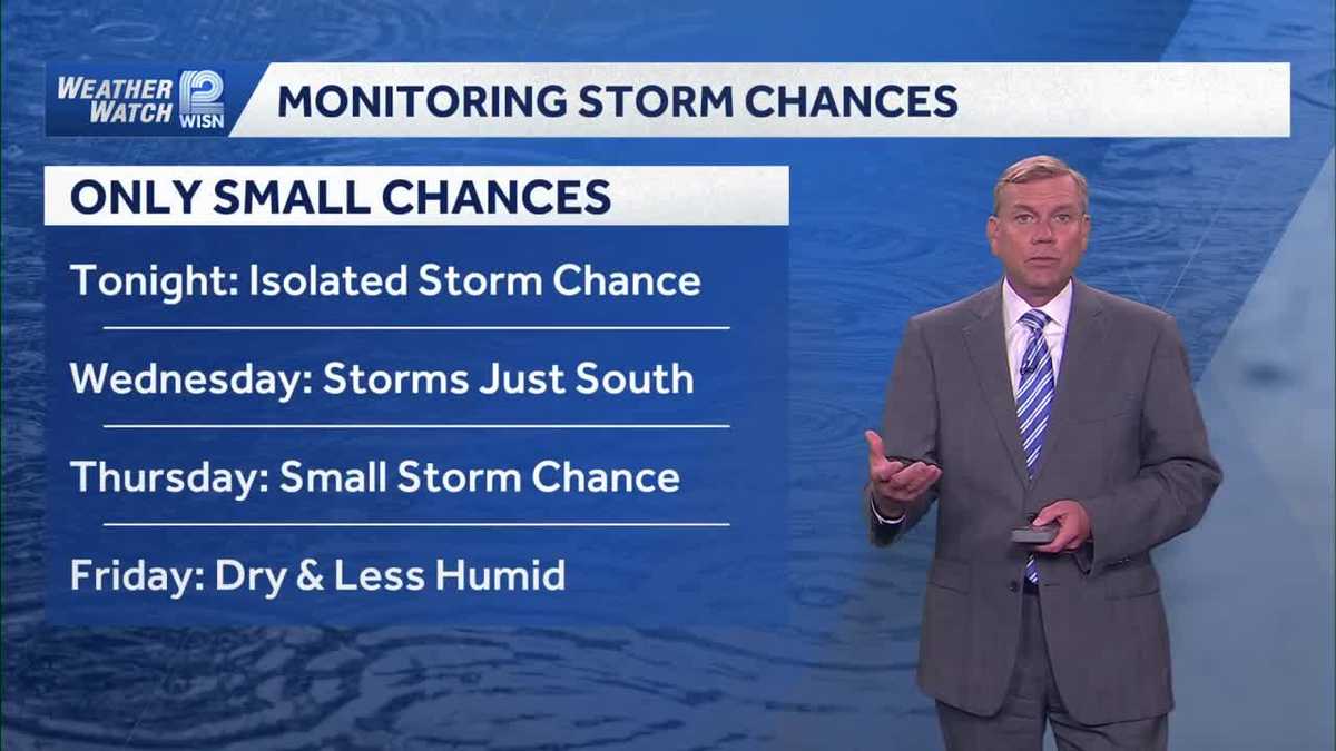 Storm chances continue in SE Wisconsin