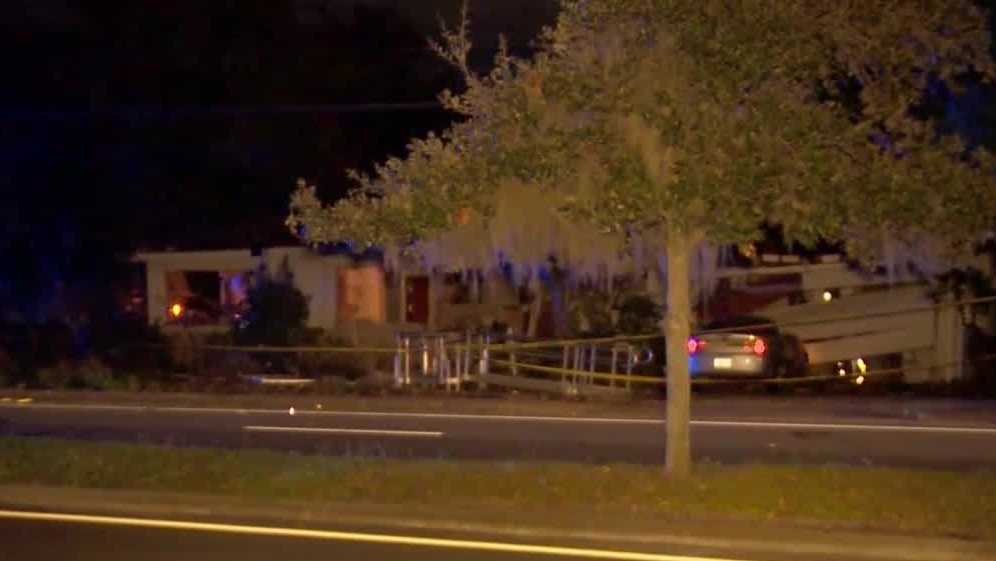 Teen slams car into Maitland home causing major damage
