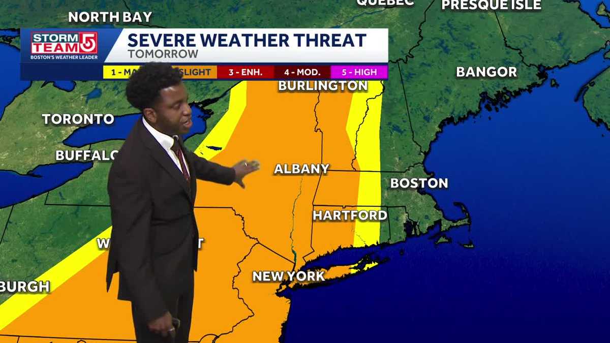 Video: Friday impact weather, storms linger at times