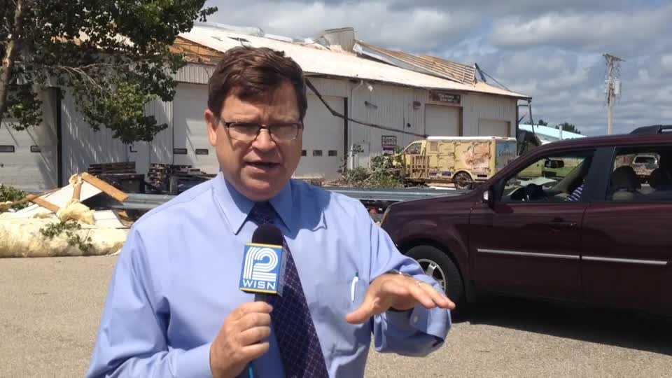 National Weather Service surveys tornado damage