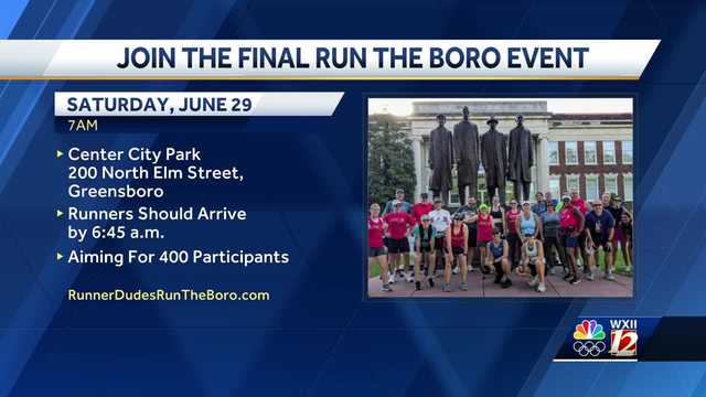 Join the final Run the Boro event Saturday