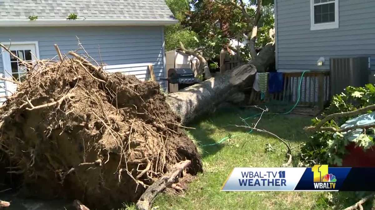 Tornado confirmed in Anne Arundel County, leaving debris behind