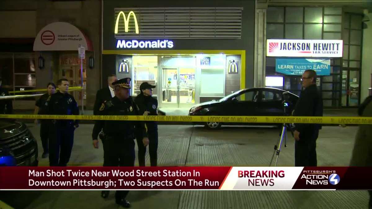 One person hospitalized as police investigate shooting outside McDonald