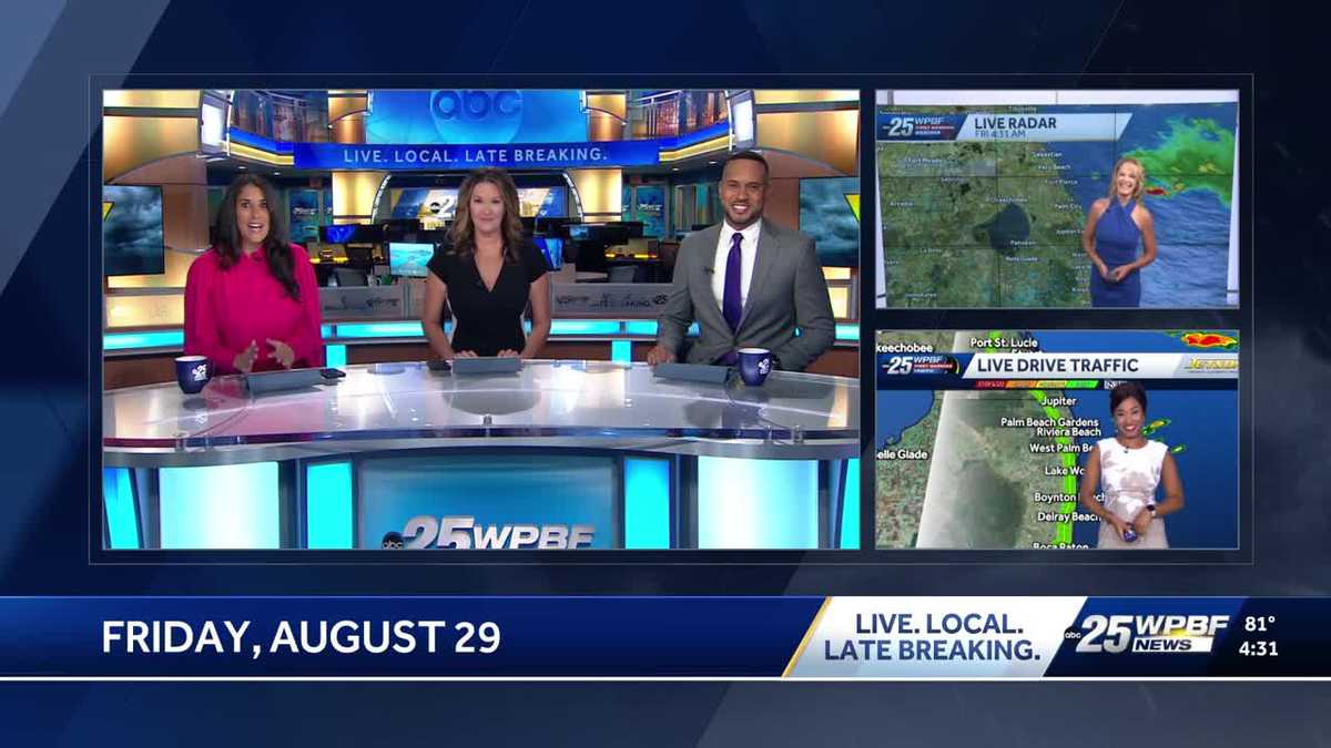 Impact storms for South Florida through Labor Day weekend