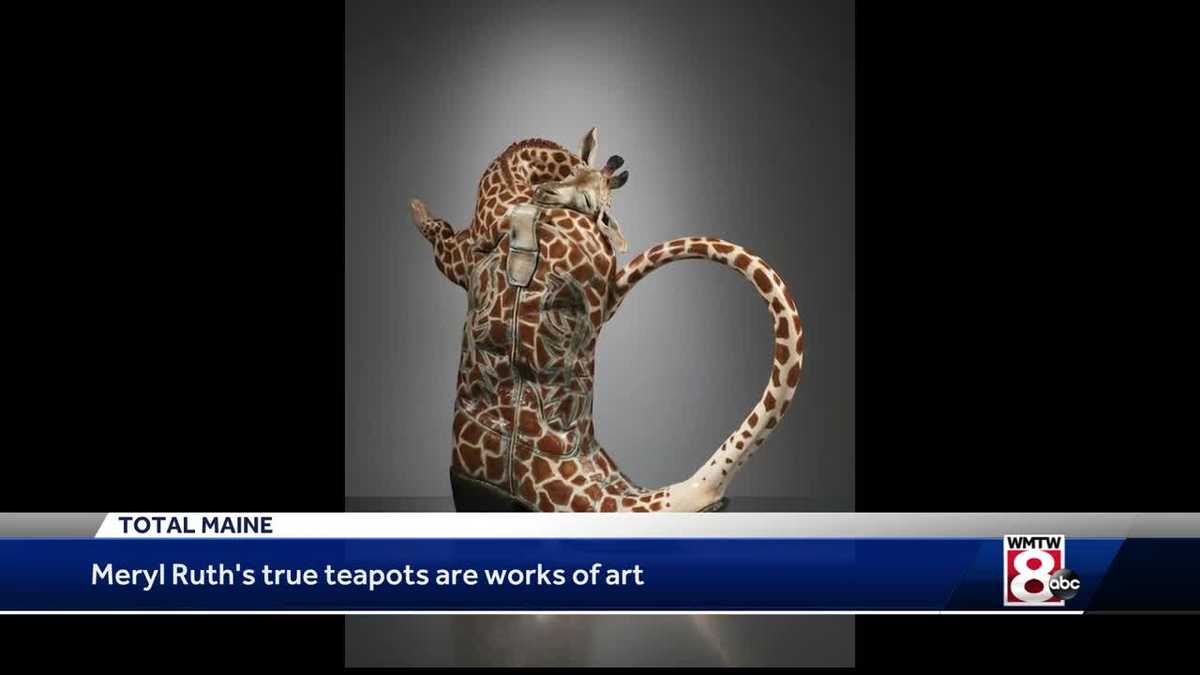 Made in Maine: From leather bombers to bunnies, Meryl Ruth's teapots ...