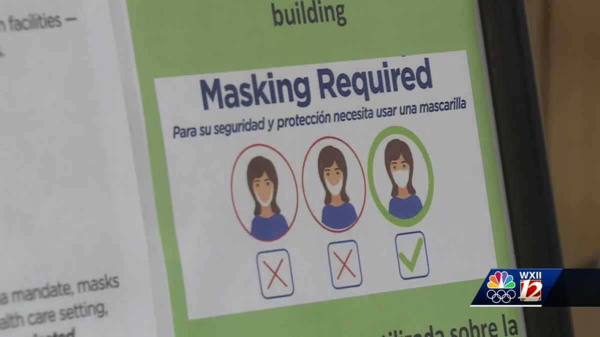 Hospitals and airports reminding people masks are still required