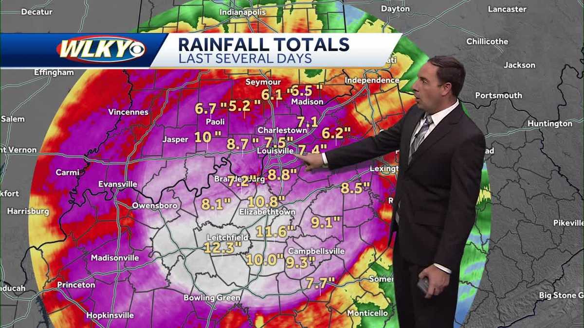 Rain finally moving out with drier weather Monday