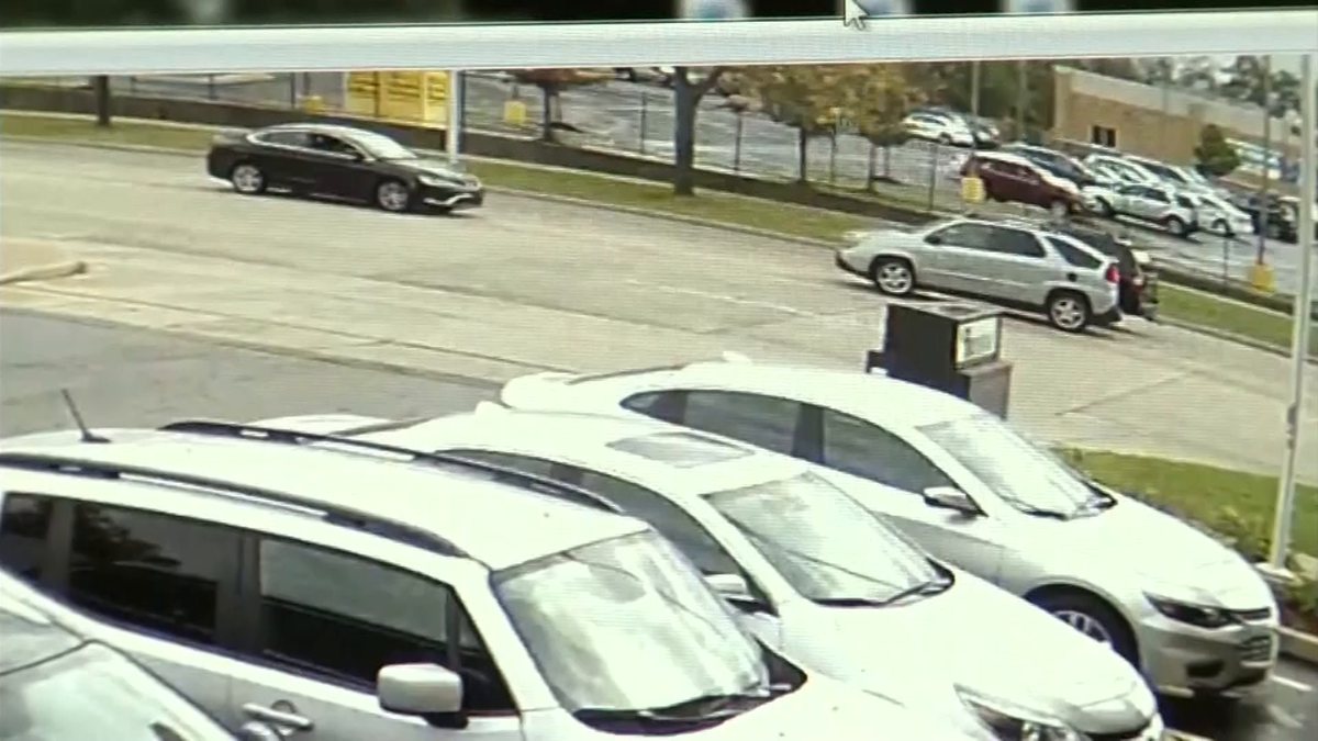 Surveillance video captures road rage shooting that injured one man