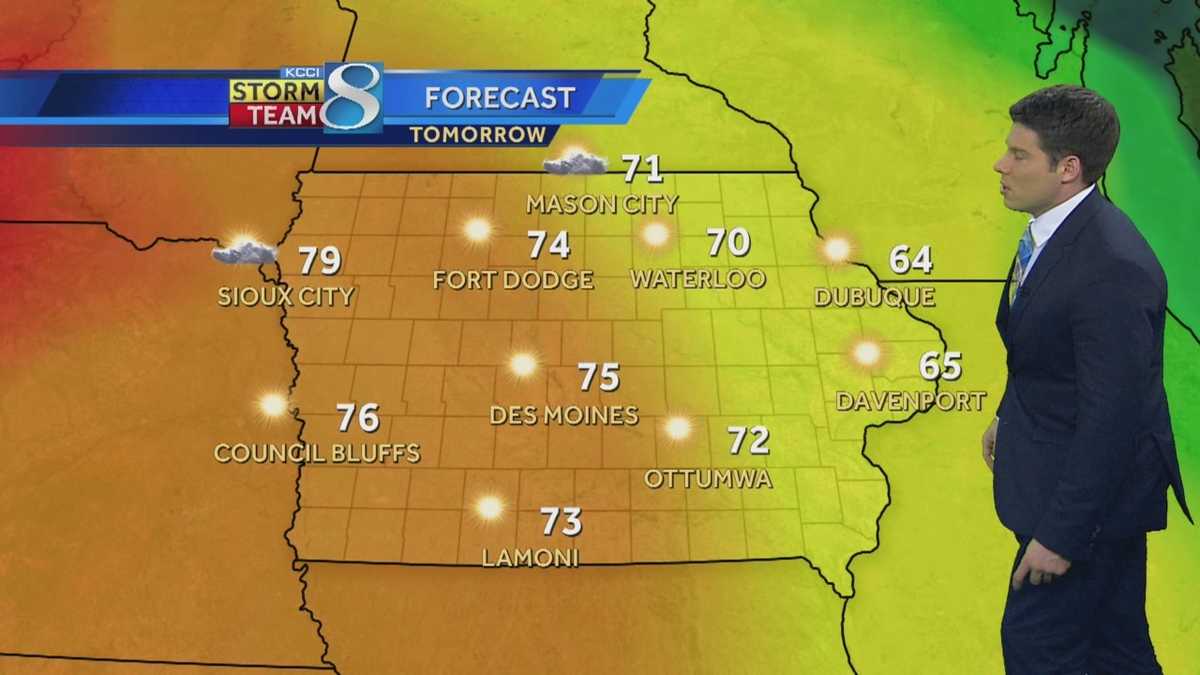 See when we’ll near 80 degrees next week