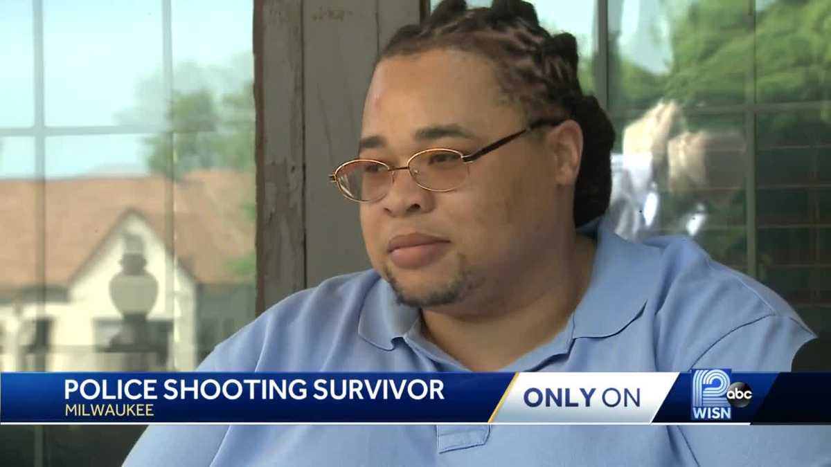 Man who was shot in the back by Brown Deer officer tells his story