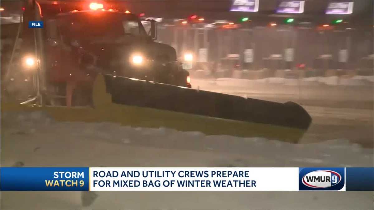 Road and utility crews prepare for mixed bag of winter weather
