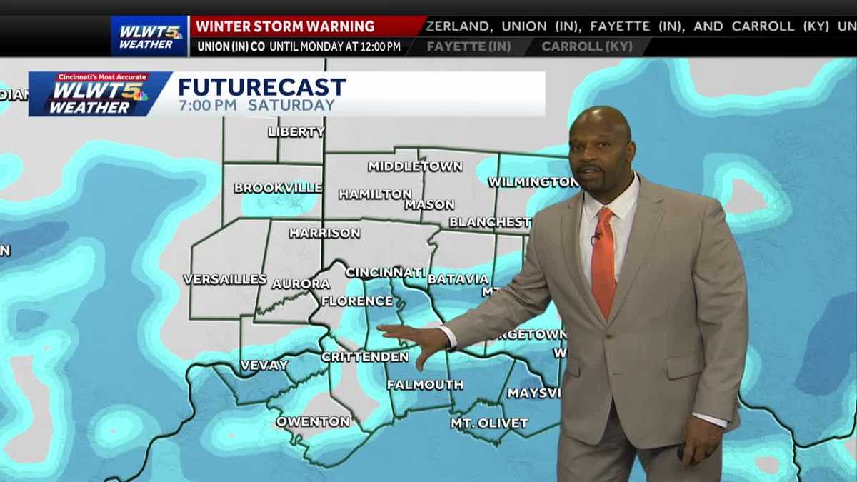 Winter Storm Arrives Saturday In Cincinnati