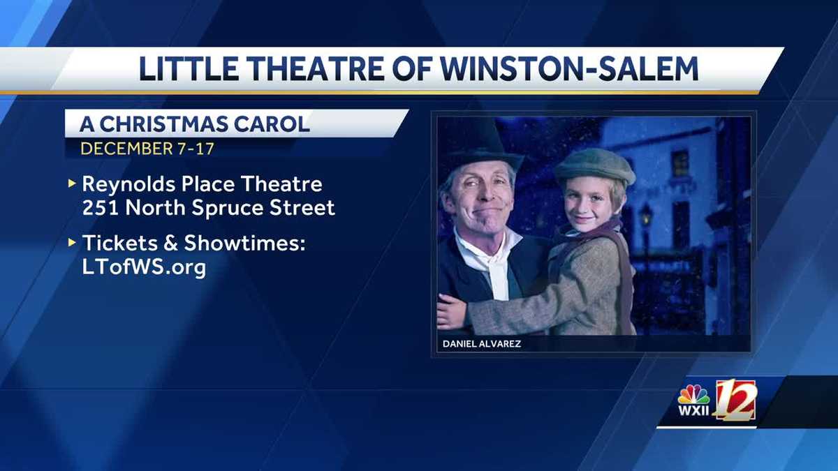 Little Theatre of WinstonSalem will present "A Christmas Carol" for a