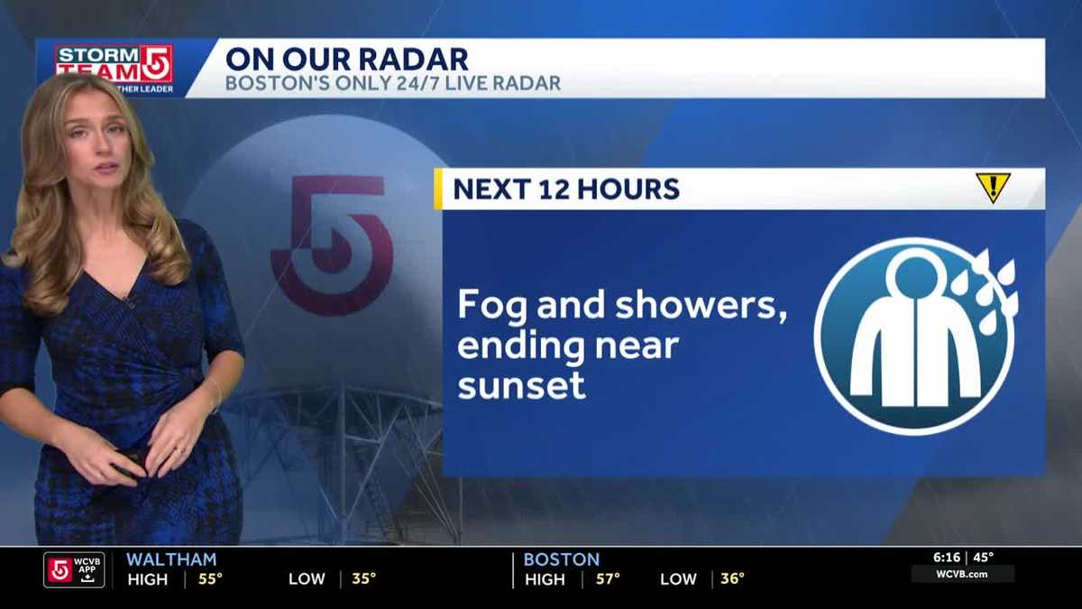 Video: Rainy Sunday, chilly Boston Marathon Monday