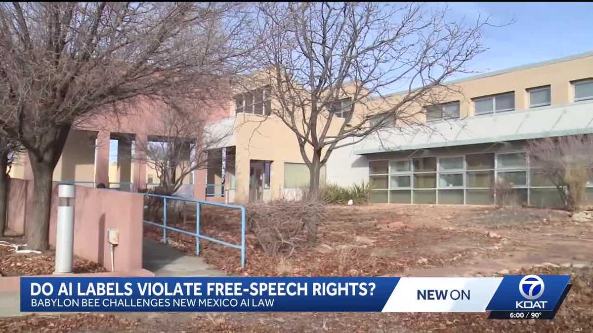 Babylon Bee challenges New Mexico AI political content law