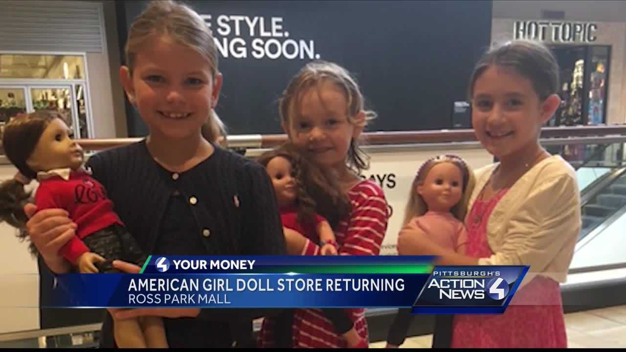 American Girl doll store is coming back to Ross Park Mall