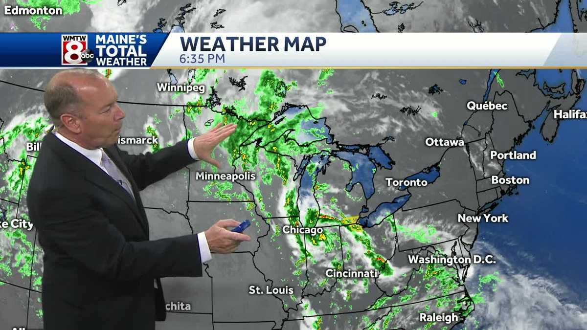 Rain is in the forecast! Roger will let us know when it arrives.