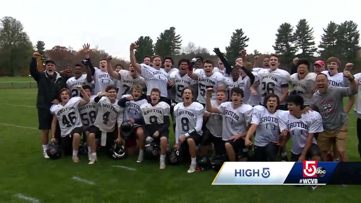 High 5 The Groton School Football