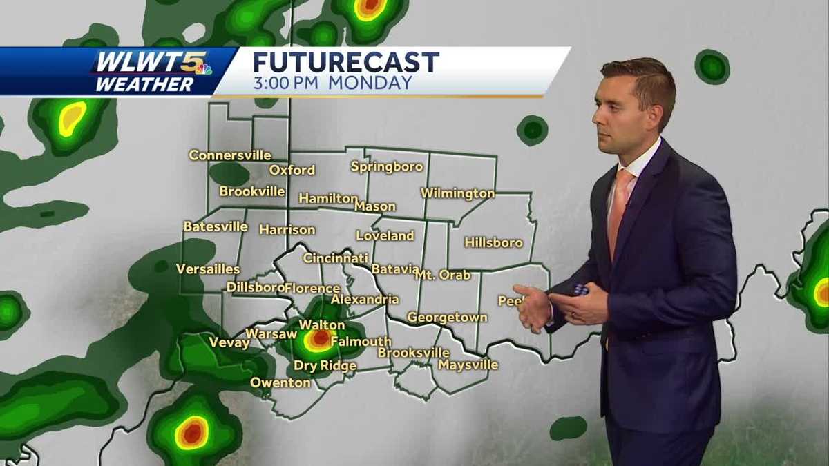 Chances for showers and storms this evening