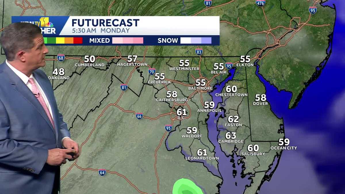Nice weather still in the forecast for Baltimore Metro
