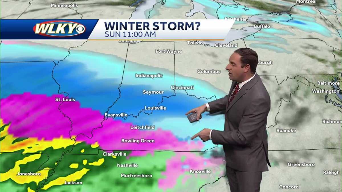 Sun returns Thursday then a few flurries Friday