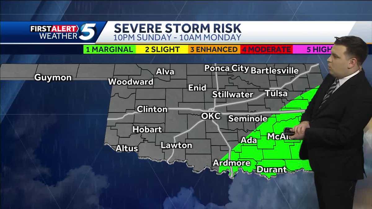 FORECAST: Chance For Rain & Storms Tonight
