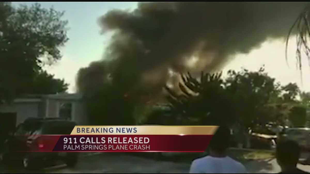 911 calls released in Palm Springs plane crash