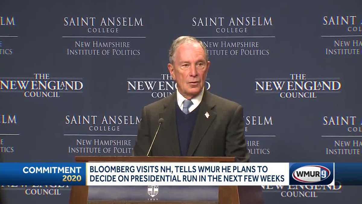 Bloomberg expects to make presidential announcement in coming weeks