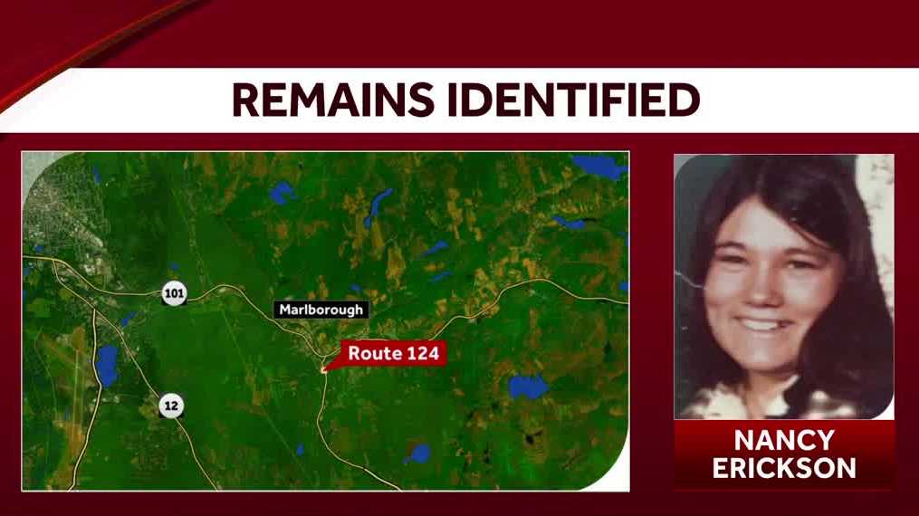 New Hampshire investigators use DNA testing to determine identity of woman found dead in 1974
