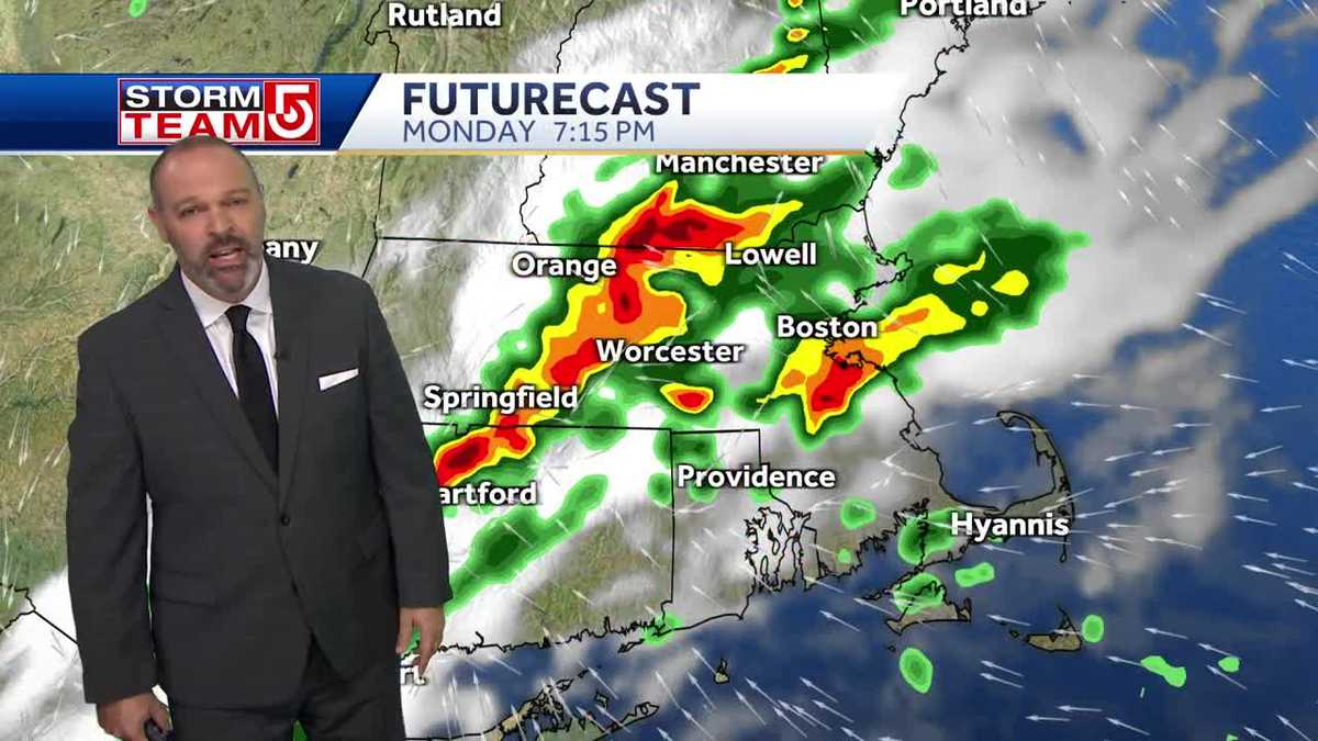 Video: Heavy rain causing flash floods; here's when it will clear