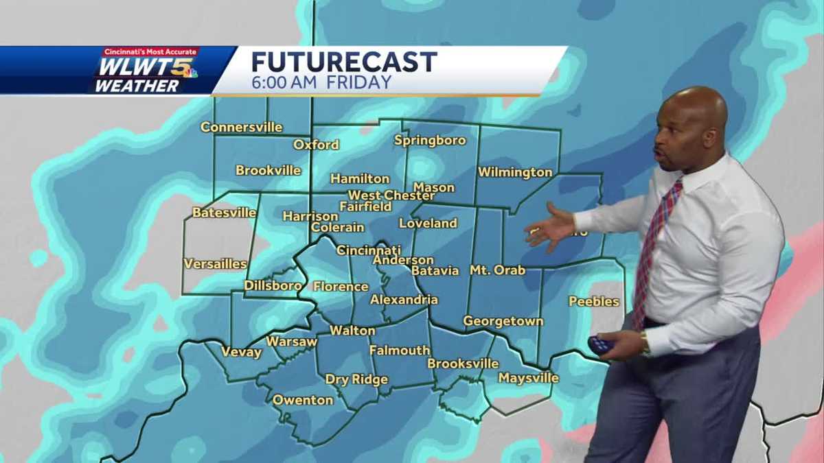 Accumulating Snows Overnight