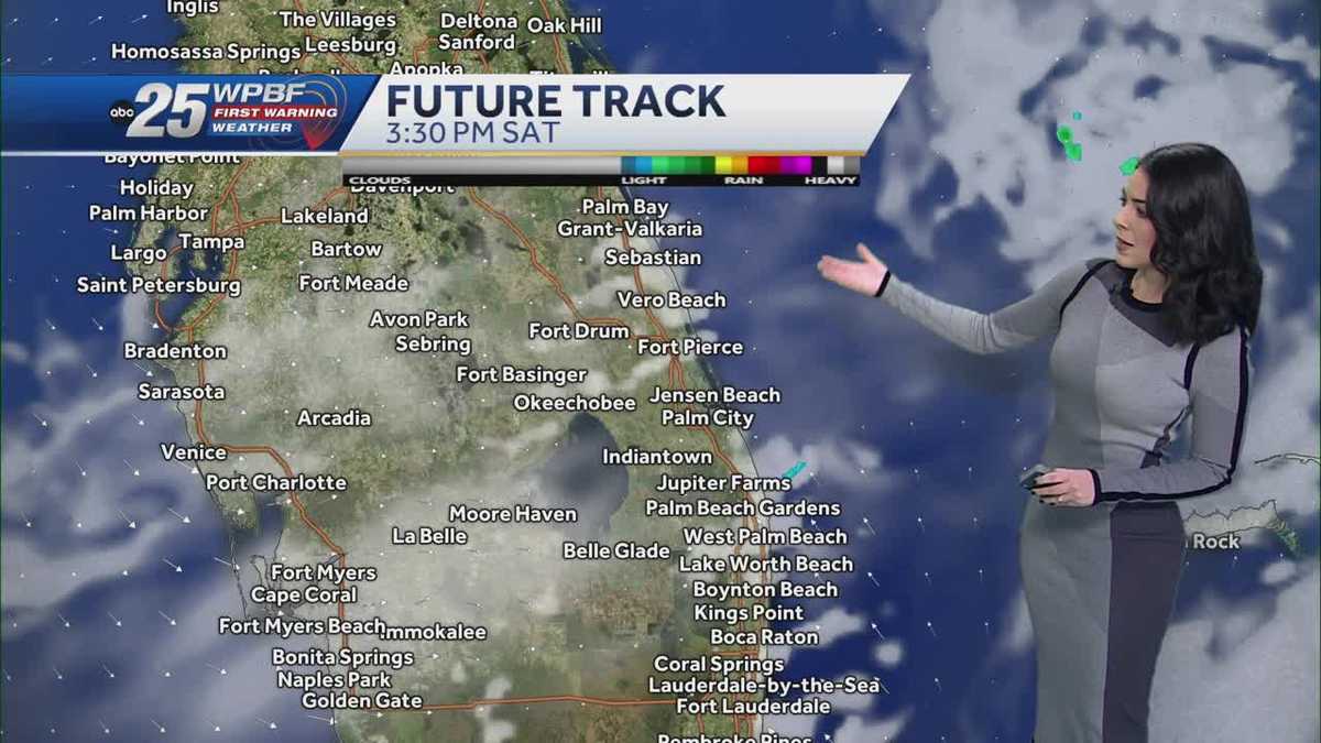 Two cold fronts impacting South Florida
