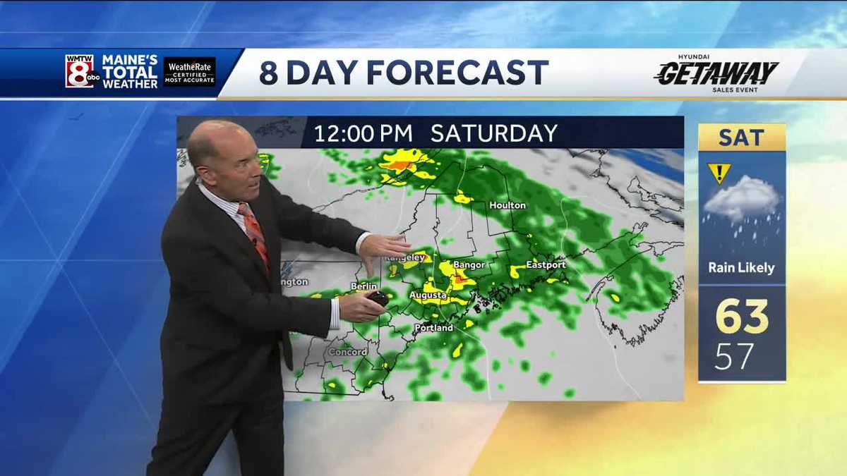 More wet weather to start the weekend