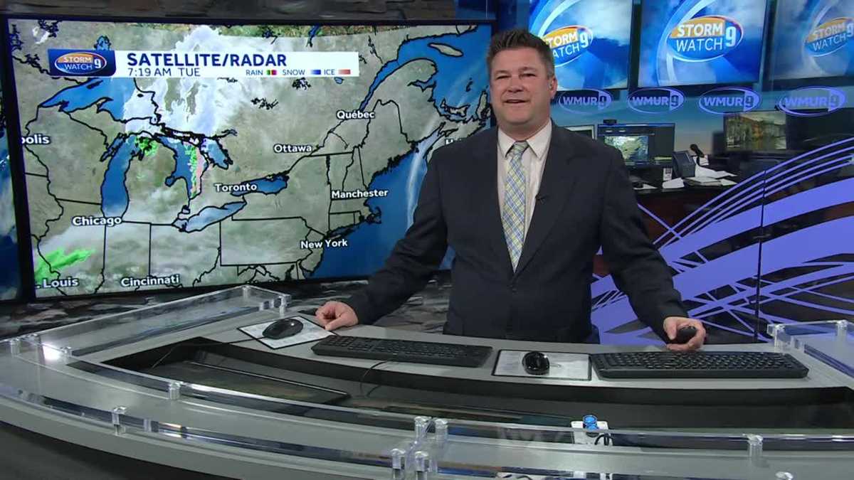 NH forecast video: Light snow could mean slippery roads