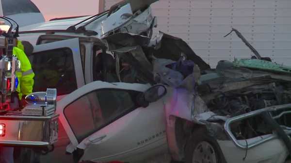 suv and semi-truck crash in story county