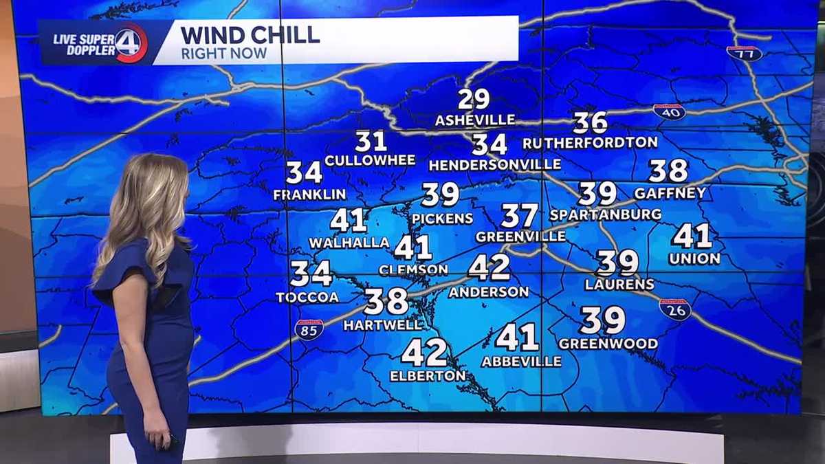 South Carolina: Cold temperatures continue